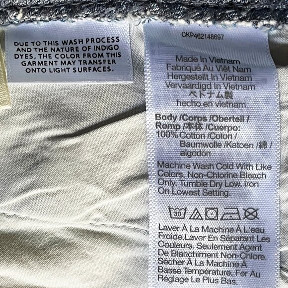 Madewell pull-on denim shorts in Rathmore wash roomy pockets S - Picture 5 of 9